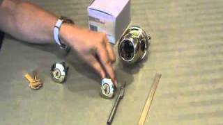 Smartkey Cylinder Conversion Demonstration [upl. by Clementi]