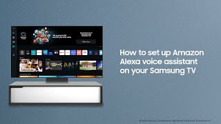 How to set up Amazon Alexa voice assistant on your Samsung TV [upl. by Tnarg]