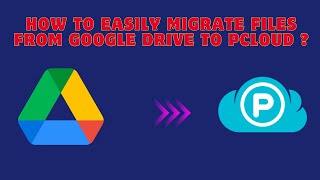 How to transfer files from Google Drive to pCloud [upl. by Harpole]