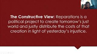 Olúfẹ́mi O Táíwò discusses quotReconsidering Reparationsquot [upl. by Anailuy610]