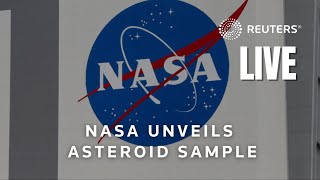 LIVE NASA unveils Bennu asteroid sample [upl. by Aicnatsnoc72]