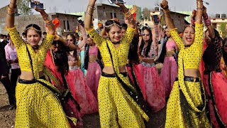 नंबर✍️लेवामारावेवाणी💃ऊचीनीचीथातेली  Bawandar  Kalu Ba Singad  Adivasi Girls Timli Dance [upl. by Shaun507]