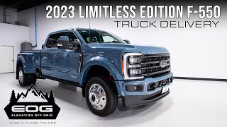 2023 Azure Gray Limitless Edition F550 Delivery [upl. by Akerboom]