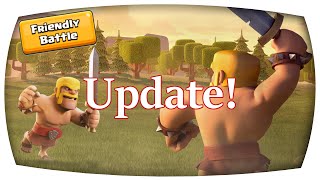 COC UPDATE  FREUNDE ANGREIFEN KÖNNEN  CLASH OF CLANS [upl. by Anitsrhc]