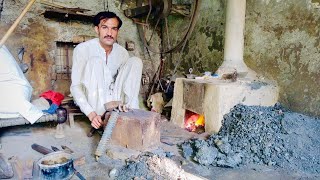 Lohar ka kam lohar ki mehnat hard work [upl. by Neeloj167]