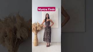 Must have dresses from Myntra❤️✨ shorts myntrafinds myntrahaul [upl. by Royall835]