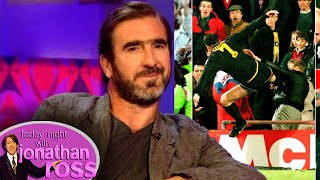 Eric Cantona quotI Enjoyed Kicking the Hooliganquot  Friday Night With Jonathan Ross [upl. by Teilo]