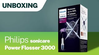 Unboxing irygatora dentystycznego Philips Sonicare Power Flosser 3000📦 [upl. by Nosinned34]