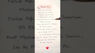 💝 Kala Shah Kala  Raanjhan Aaya Lyrics Kareena  Trending Wedding Song🥰 shorts viral lyrics [upl. by Arraeit]