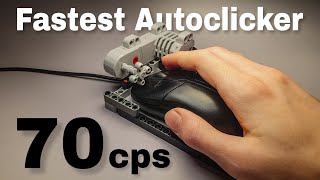 Worlds fastest 70 CPS Lego Technic AUTOCLICKER [upl. by Amersham]