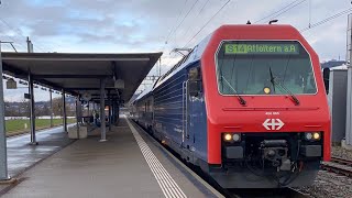 Re 450 065 „Bonstetten“ in BonstettenWettswil  DPZ  SBahn Zürich [upl. by Brett]