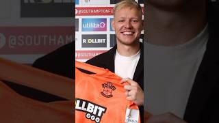 Aaron Ramsdale welcome to Southampton transfer premierleague england southampton arsenal [upl. by Ozzy]