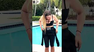 How To Put On A Neoprene Wetsuit [upl. by Leuqim879]