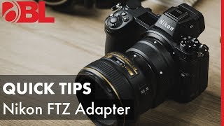 Nikon FTZ Adapter Autofocus Performance  BL Quick Tips [upl. by Ianahs]