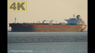 SKS DONGGANG  Shipspotting Germany 🇩🇪 IMO 9461855  River Elbe near City Otterndorf  4K VIDEO [upl. by Dole747]