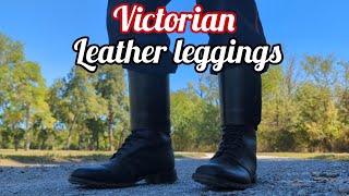 How to wear the British gaiters of the Victorian [upl. by Mendel917]