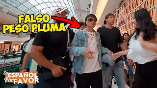 Un FAKE Peso Pluma causa alboroto en Mall de USA [upl. by Mikahs773]