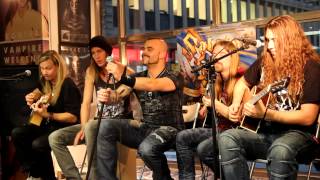 Sabaton live Acoustic at Bengans Stockholm  Entire Event [upl. by Ursula]