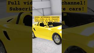 MID ENGINE CHEAP ROADSTER [upl. by Silloh]