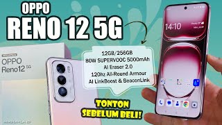 OPPO Reno12 5G Harga dan Spesifikasi  256GB12GB  Dimensity 7300 Energy – AMOLED 120Hz  50MP OIS [upl. by Adamik]