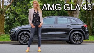 Mercedes GLA AMG 45  What makes an AMG [upl. by Fayre]