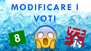 MODIFICARE I VOTI SUL REGISTRO SI PUO [upl. by Dimah]