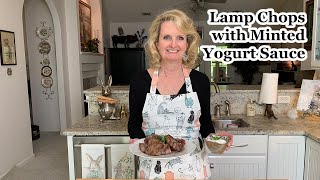 Recipe for Lamb Chops with Minted Yogurt Sauce [upl. by Manus]