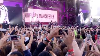 Black Eyed Peas amp Ariana Grande  Where Is The Love  ONE LOVE MANCHESTER HQ [upl. by Maurita]