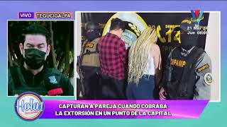 Capturan a pareja cuando cobraba por extorsión [upl. by Ahsienahs220]