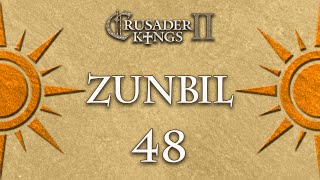 Lets Play Crusader Kings 2 Zunbil 48 [upl. by Nylqcaj840]