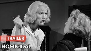 Homicidal 1961 Trailer  Glenn Corbett  Patricia Breslin [upl. by Eldorado]