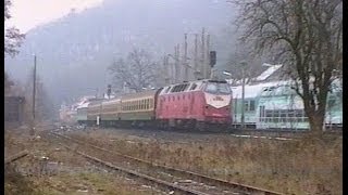 Eisenbahnen in und um Meißen  Teil 2 Herbst 1998 [upl. by Torrell]