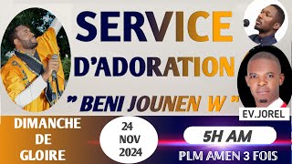 BENI JOUNEN WDIMANCHE DE GLOIREPLM AMEN 3 FOISDIMANCHE 24 NOV 2024 [upl. by Kcerb986]