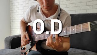 Polyphia  OD  guitar cover [upl. by Ettelrahc]