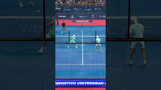 Galán INVENTS a NEW SHOT 🤯🤯 Padel Highlights bestofpadel [upl. by Valorie53]