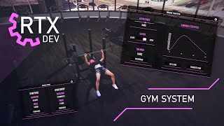 FiveM Script  Gym System RTX DEV [upl. by Muhcan]