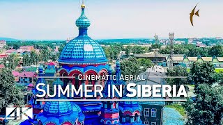 【4K】Drone Footage  Irkutsk amp UlanUde  Siberia is Russia 2019  Cinematic Aerial  Россия Иркутск [upl. by Vial]