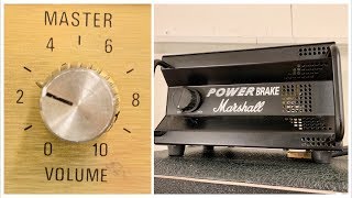 Master Volume VS Attenuator  How to get MARSHALL Tube tone at home [upl. by Eivla675]