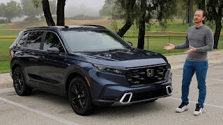 2023 Honda CR V Review [upl. by Ellerrehs]