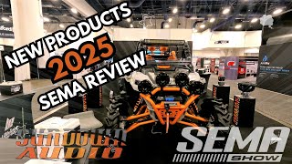 SUNDOWN AUDIO  NEW PRODUCTS 2025  SEMA REVIEW [upl. by Erbua341]