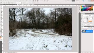 Photoshop Tutorial How to Create a Snowman  3D [upl. by Stoeber]