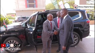 See how DP Kindiki arrived for the opening of the First Nairobi County Health Scientific Conference [upl. by Innej]