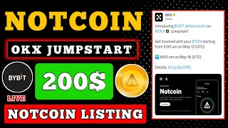 Okx JUMPSTART 1283990271 Notcoin Airdrop 🤑💸 Notcoin Listing Update 🤑 Notcoin Claim Update 💸 [upl. by Glavin]