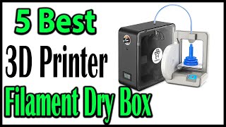 TOP 5 Best 3D Printer Filament Dry Box Review 2025 [upl. by Uhile]