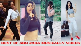 Abu zada  Musically videos  TikTok Compilation  Musically Videos by SS [upl. by Heidi]