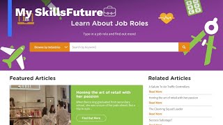 MySkillsFuture World of Work For Secondary  Pre U [upl. by Montana]