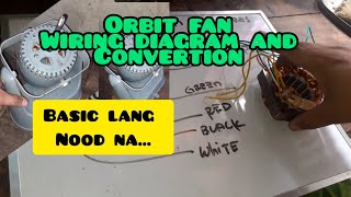 Orbit fan wiring diagram and convertion [upl. by Aidole]