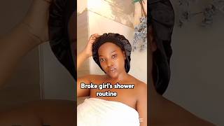 Broke girls shower routine for a glowing skin skincare showerroutines selfcare budgetfriendly [upl. by Suanne]