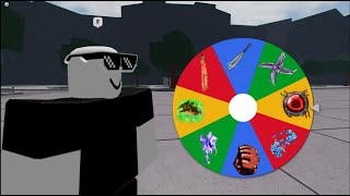 Strongest Battlegrounds Spin Wheel Challenge [upl. by Notsgnik]