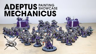 PURPLE SKITARII Mechanicus Warhammer 40k Army Painting Showcase [upl. by Inaniel943]